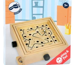 Tout Pour le Jeu Jeu Labyrinthe en bois 19.6 x 19.7 cm à billes