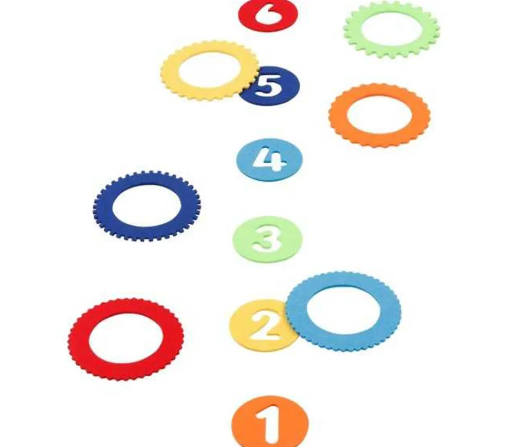 Enfant Tout Pour le Jeu Jeu Lancer d'anneaux + marelle - 2 en 1