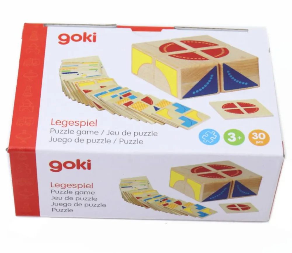 Tout Pour le Jeu Jeu logique en bois Kubus 4 cubes