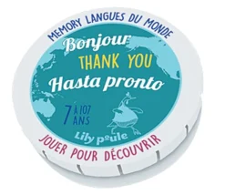 Tout Pour le Jeu Jeu Mémoire Langues du monde 32 cartes