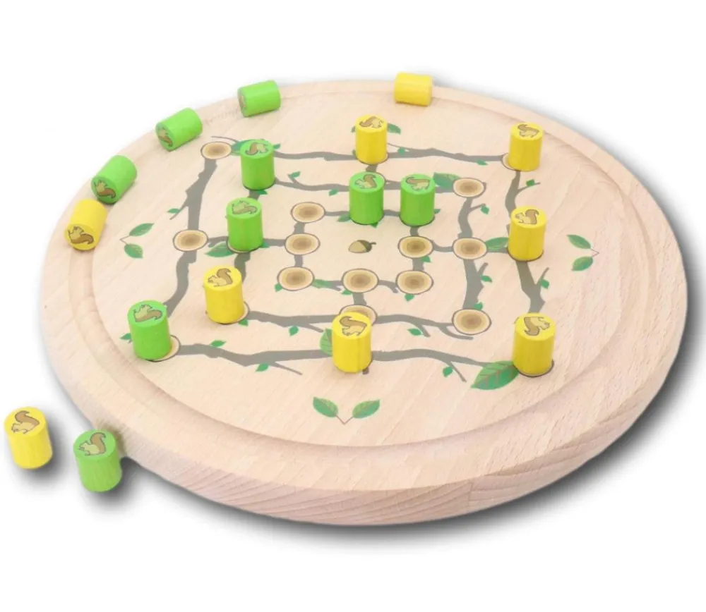 Tout Pour le Jeu Jeu Moulin de la forêt (Marelle traditionnelle) en bois