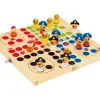 Tout Pour le Jeu Jeu Petits chevaux - ludo pirate en bois