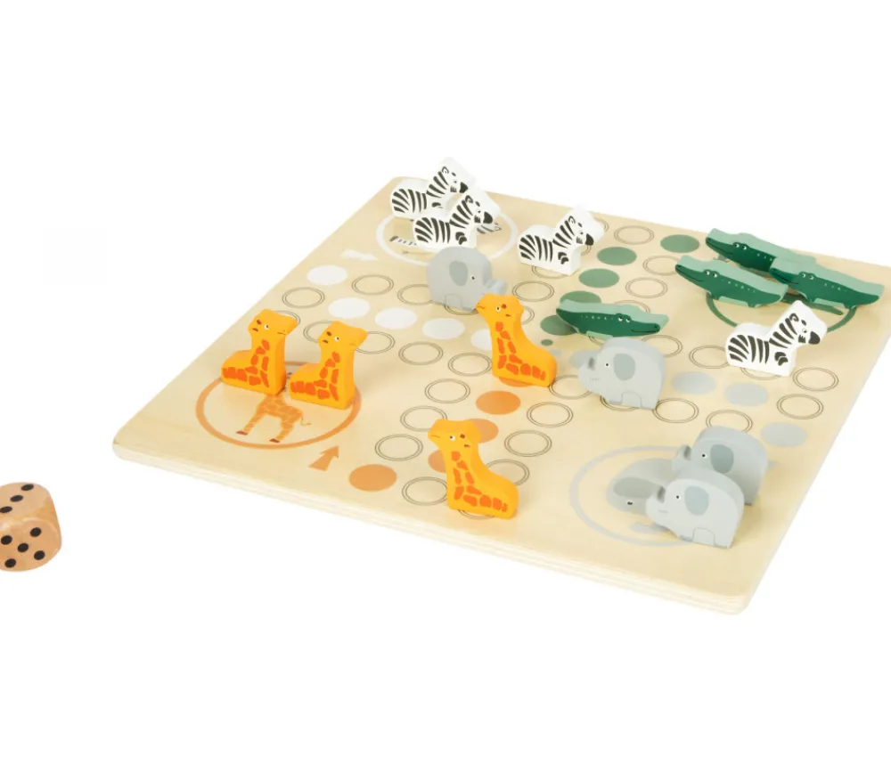 Tout Pour le Jeu Jeu Petits chevaux en bois version Safari
