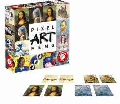 Tout Pour le Jeu Jeu Pixel ART Mémory - Peintures célèbres