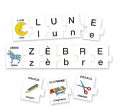 Tout Pour le Jeu Jeu puzzle Cherche les lettres - Découverte de l'alphabet