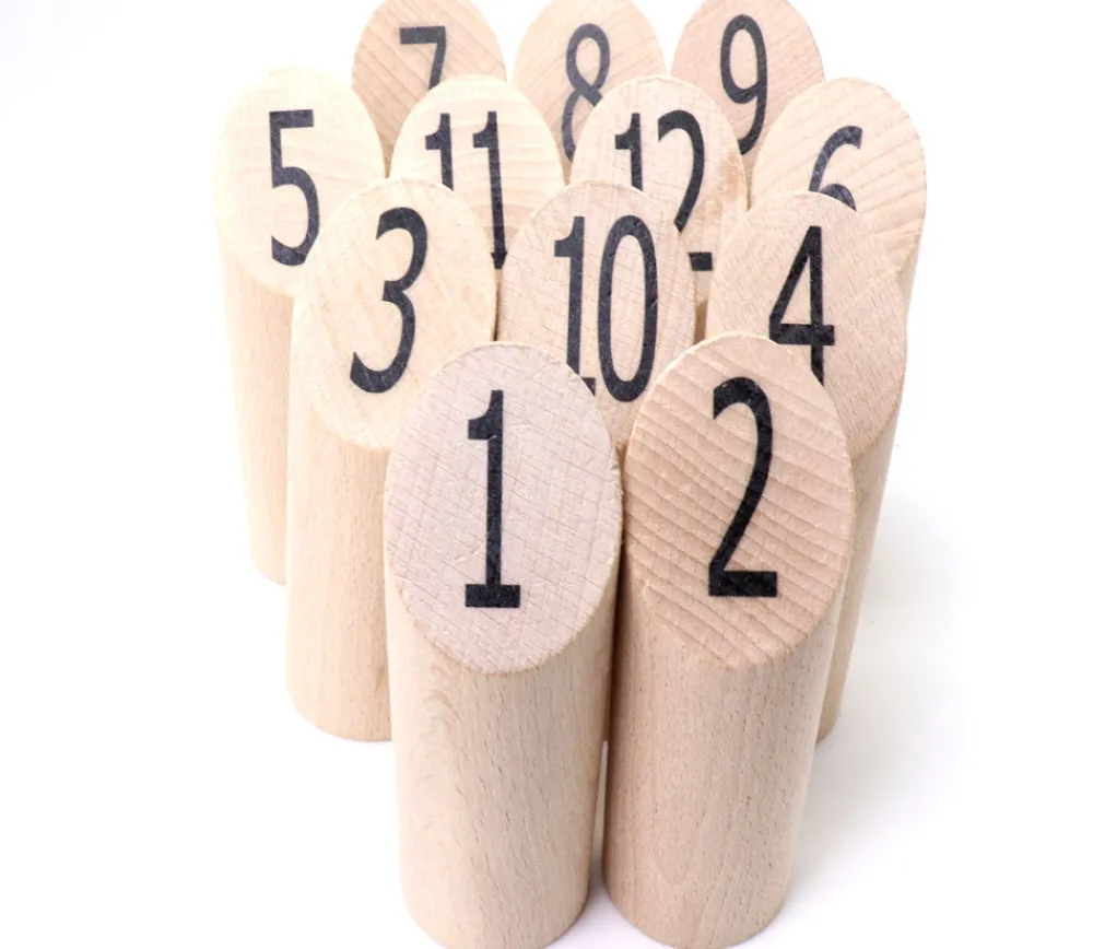 Enfant Tout Pour le Jeu Jeu quilles finlandaises en bois fabriquées en France