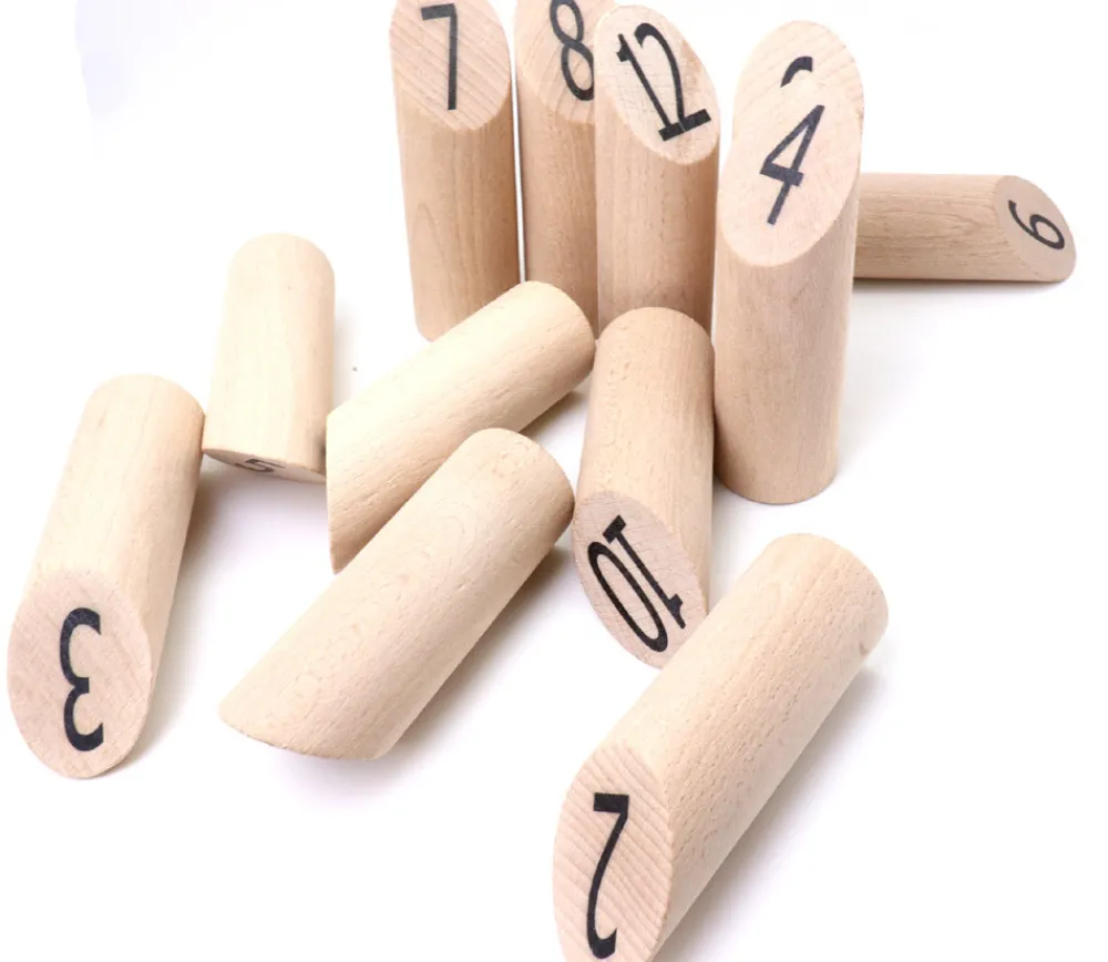 Enfant Tout Pour le Jeu Jeu quilles finlandaises en bois fabriquées en France