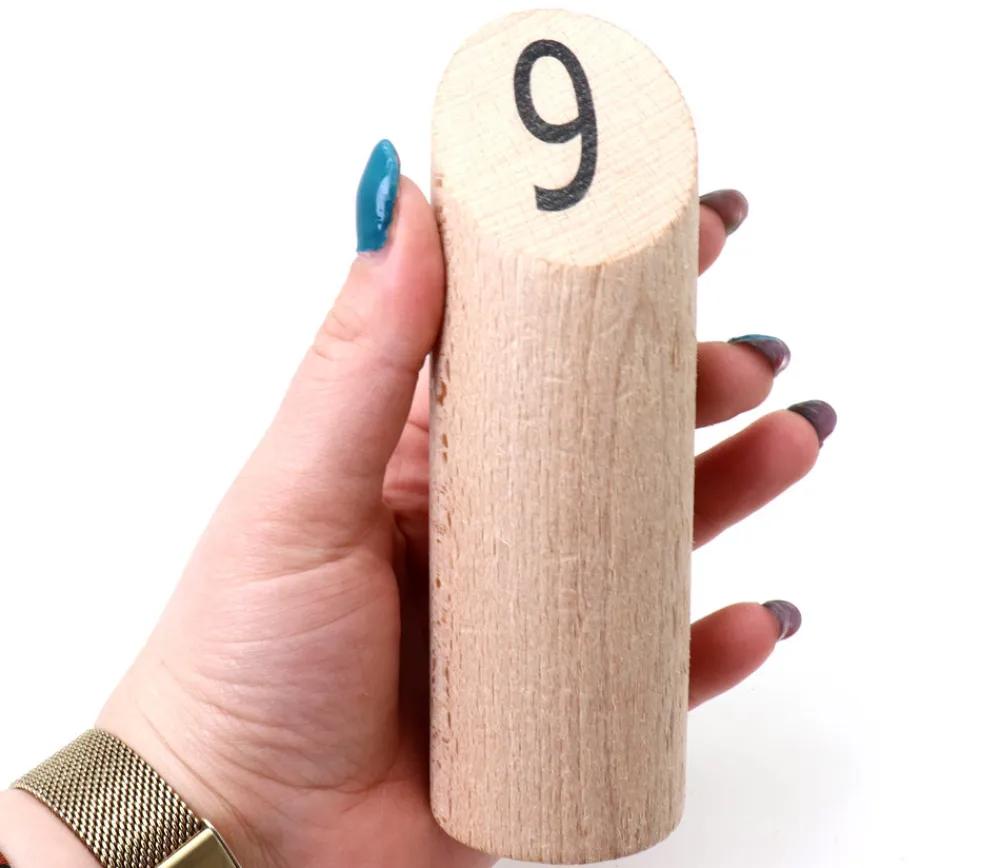 Enfant Tout Pour le Jeu Jeu quilles finlandaises en bois fabriquées en France