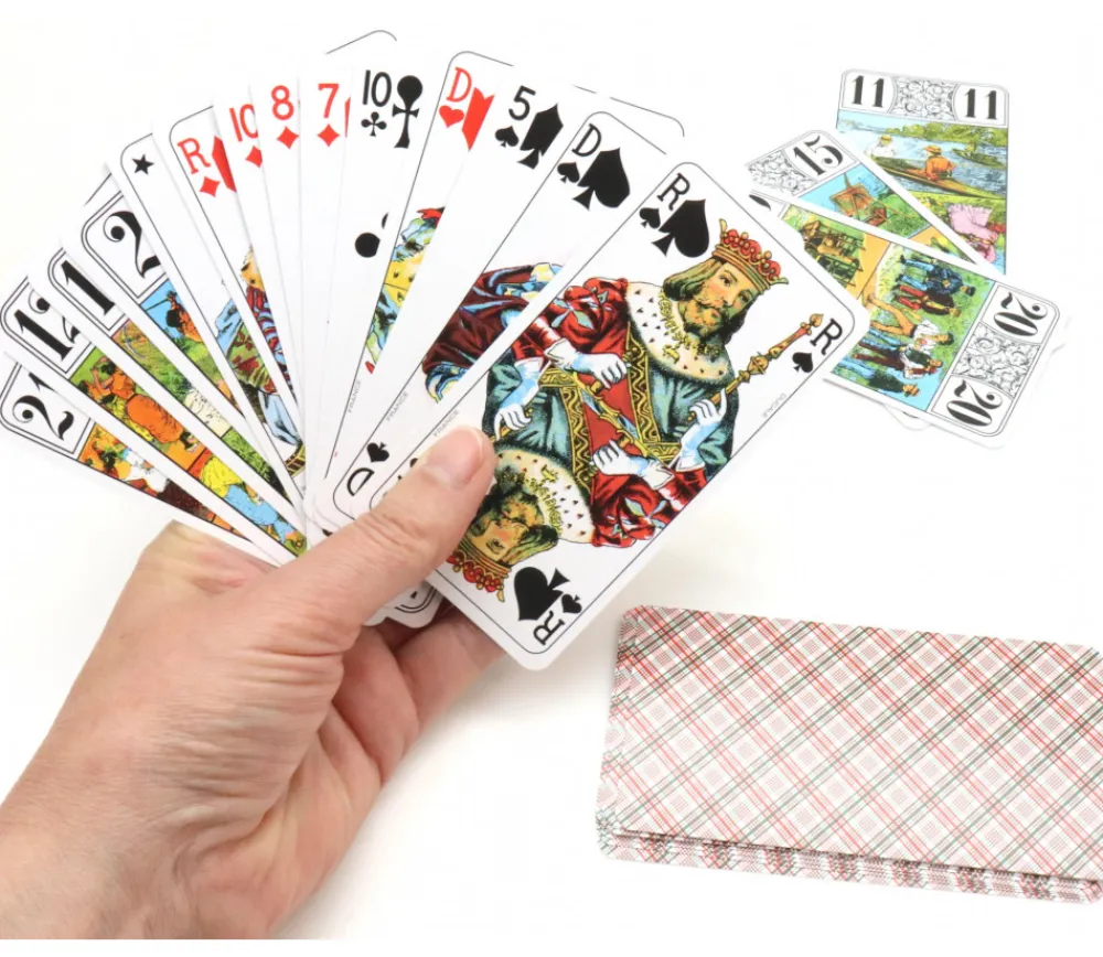 Tout Pour le Jeu Jeu tarot Ducale 78 cartes à jouer premium