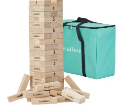 Tout Pour le Jeu Jeu Tour géante équilibre en bois 64 blocs