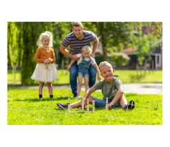 Enfant Tout Pour le Jeu Jeux adresse Cible de lancer bois avec anneaux naturel