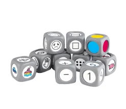 Tout Pour le Jeu Kit 10 grands dés éducatifs 3.5 cm