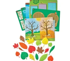Tout Pour le Jeu Kit activités math feuilles sensorielles (plastique 100% recyclé)