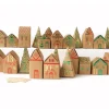 Tout Pour le Jeu Kit Calendrier de l'Avent - Village carton à construire