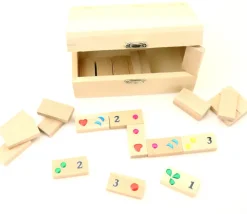 Tout Pour le Jeu Kit coffret petits dominos en bois à personnaliser