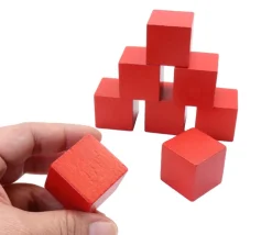 Tout Pour le Jeu Kit Cubes octogone formation - 42 pièces en bois