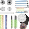 Tout Pour le Jeu KIT décorations Mandala 35 outils de peinture