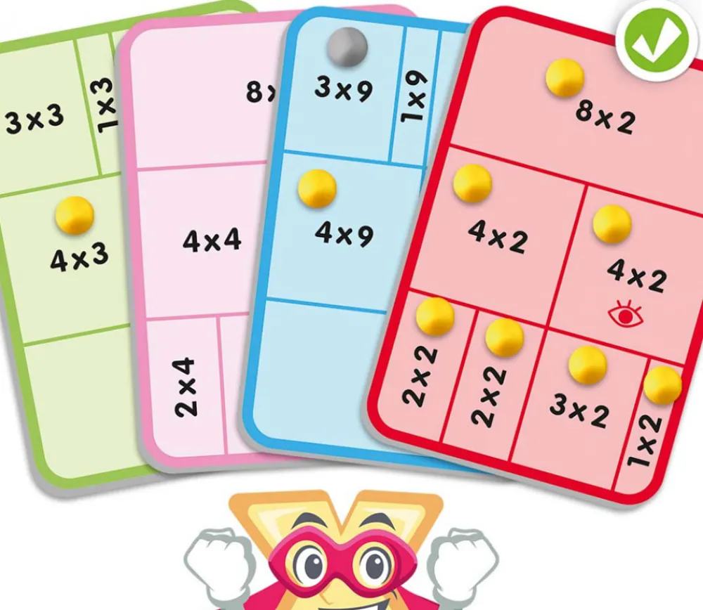 Tout Pour le Jeu Kit éducatif : apprendre et comprendre les tables de multiplications