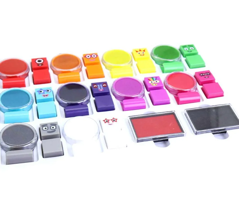Tout Pour le Jeu Kit Tampons Numberblocks