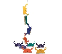 Enfant Tout Pour le Jeu La pêche aux crabes en bois - Jeu de pêche à la ligne