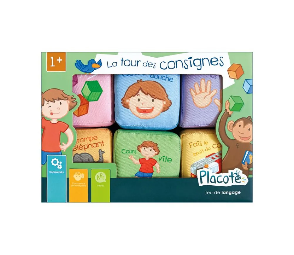 Tout Pour le Jeu La tour des consignes - Jeu Placote 1 à 3 ans