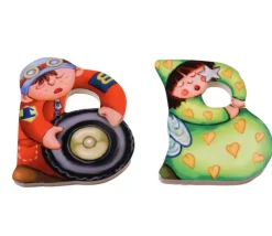 Tout Pour le Jeu Lettre alphabet personnage en bois à l'unité - 7 cm initiale déco
