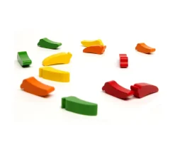 Tout Pour le Jeu Légume 28x10x8 mm poivron, piment, carotte