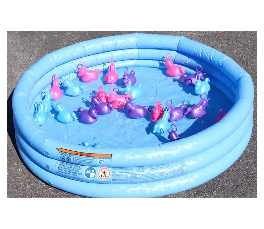Enfant Tout Pour le Jeu Licorne à pêcher bleu turquoise 15 cm pour pêche aux canards