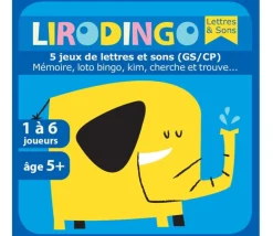 Tout Pour le Jeu Lirodingo GS CP - lettres et sons