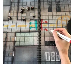 Tout Pour le Jeu Livre A3 Battle Mats plateaux de jeu Giant Book of Sci-Fi