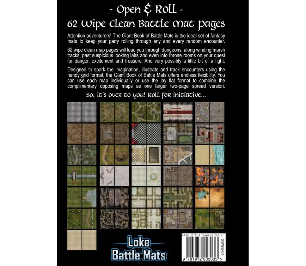 Tout Pour le Jeu Livre A3 Battle Mats plateaux de jeu Giant Book new modèle