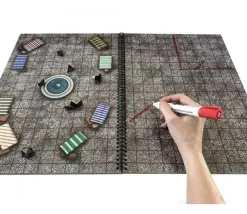 Tout Pour le Jeu Livre A3 Battle Mats plateaux de jeu Giant Book volume 2