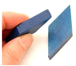 Tout Pour le Jeu Losange en bois 60 x 25 x 8 mm BLEU vintage