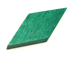 Tout Pour le Jeu Losange en bois 60 x 25 x 8 mm VERT vintage