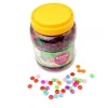 Tout Pour le Jeu Lot 5000 Jetons 15 mm transparents colorés pour loto ou bingo