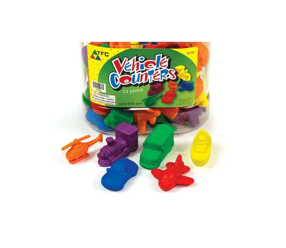 Tout Pour le Jeu Lot 72 véhicules multicolores dans boite de rangement