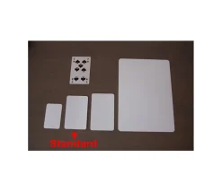 Tout Pour le Jeu Lot de 10 cartes blanches à personnaliser 59 x 91 mm