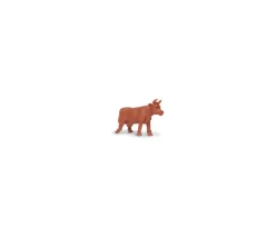 Tout Pour le Jeu Lot de 10 mini mini vaches marron 15 x 10 x 28 mm