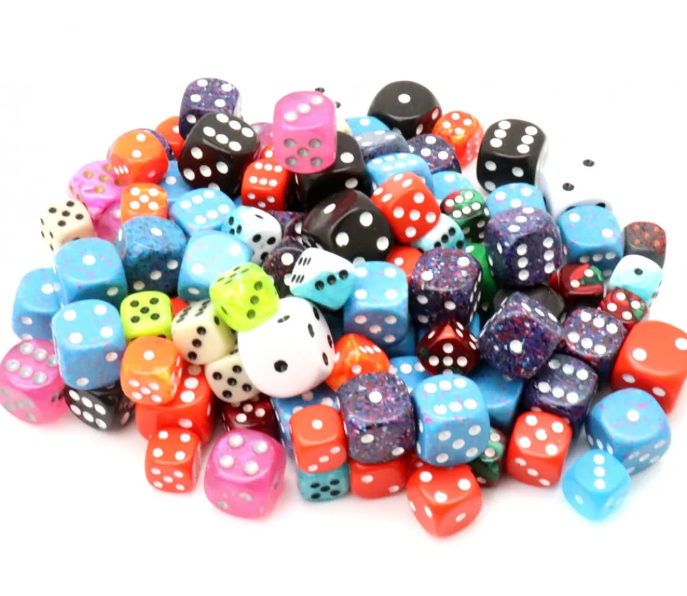 Tout Pour le Jeu Lots dés à jouer mélange surprise Chessex