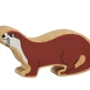 Tout Pour le Jeu Loutre en bois 10.6 x 5 x 2.5 cm