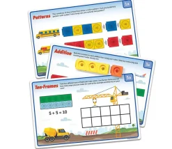 Tout Pour le Jeu Mathlink cubes Mathmobiles - 100 cubes + 30 fiches activités mathématiques STEM