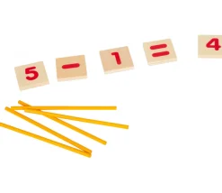 Tout Pour le Jeu Matériel Mathématiques en bois additions et soustractions