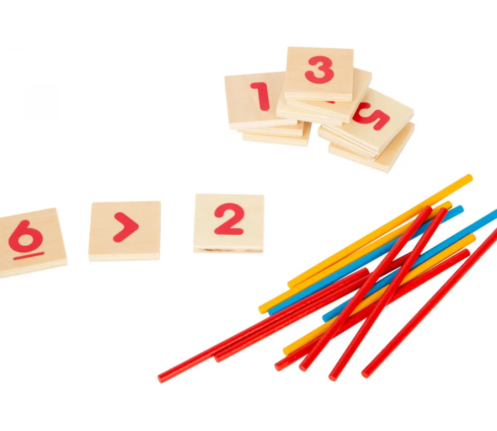Tout Pour le Jeu Matériel Mathématiques en bois additions et soustractions