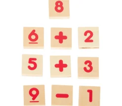 Tout Pour le Jeu Matériel Mathématiques en bois additions et soustractions