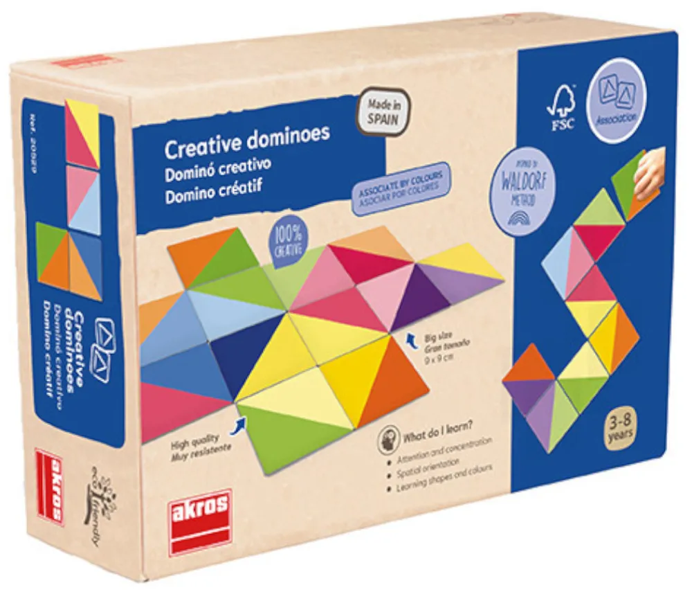 Tout Pour le Jeu Maxi domino créatif des couleurs