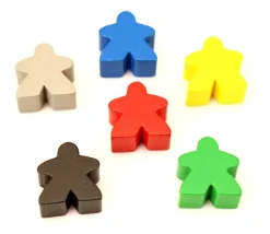 Tout Pour le Jeu MAXI meeple 19 x 19 X 10 mm personnage à l'unité