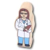 Tout Pour le Jeu Médecin en bois 100 x 40 x 25 mm personnage jeu