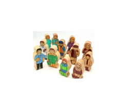 Tout Pour le Jeu Médecin en bois 100 x 40 x 25 mm personnage jeu
