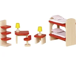 Tout Pour le Jeu Meubles en bois miniature poupée chambre enfants - 11 pièces