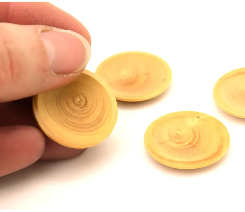 Tout Pour le Jeu Mini assiette en bois - pion 23 x 3 mm